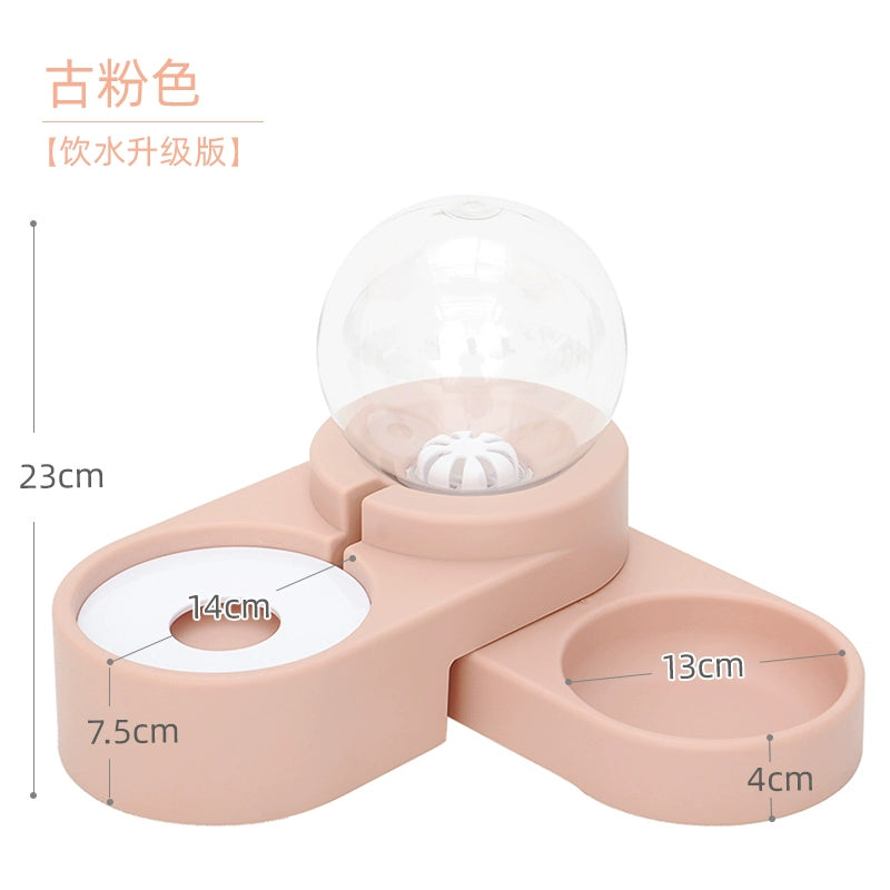 PetJiggle™ Automatic Water Dispenser and Feeding Bowl - SCENICBELLE