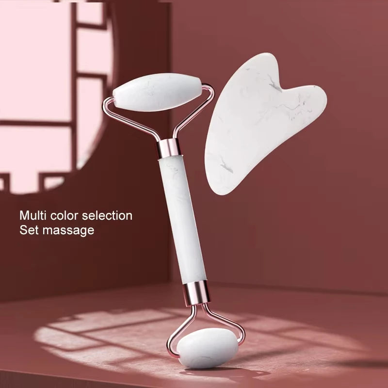 SCENICBELLE™ Jade Roller Gua Sha Massager