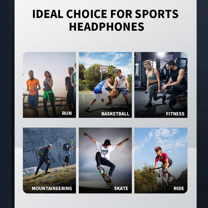 SCENICBELLE™ Wireless Waterproof Ear Hook Headphones - SCENICBELLE