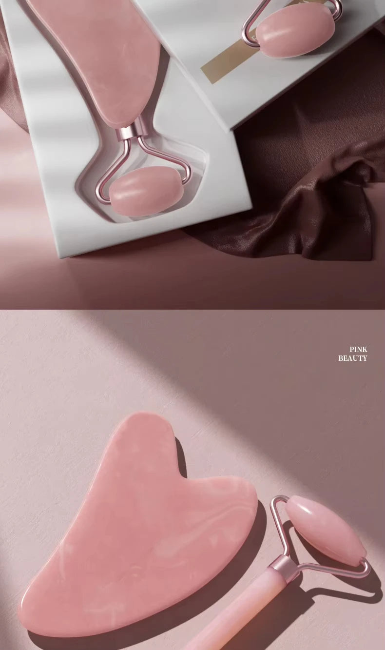 SCENICBELLE™ Jade Roller Gua Sha Massager