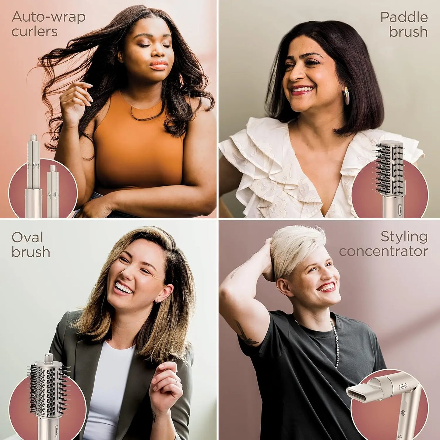 SHARK™ Negative Ion Hair Dryer and Air Styler Wrap