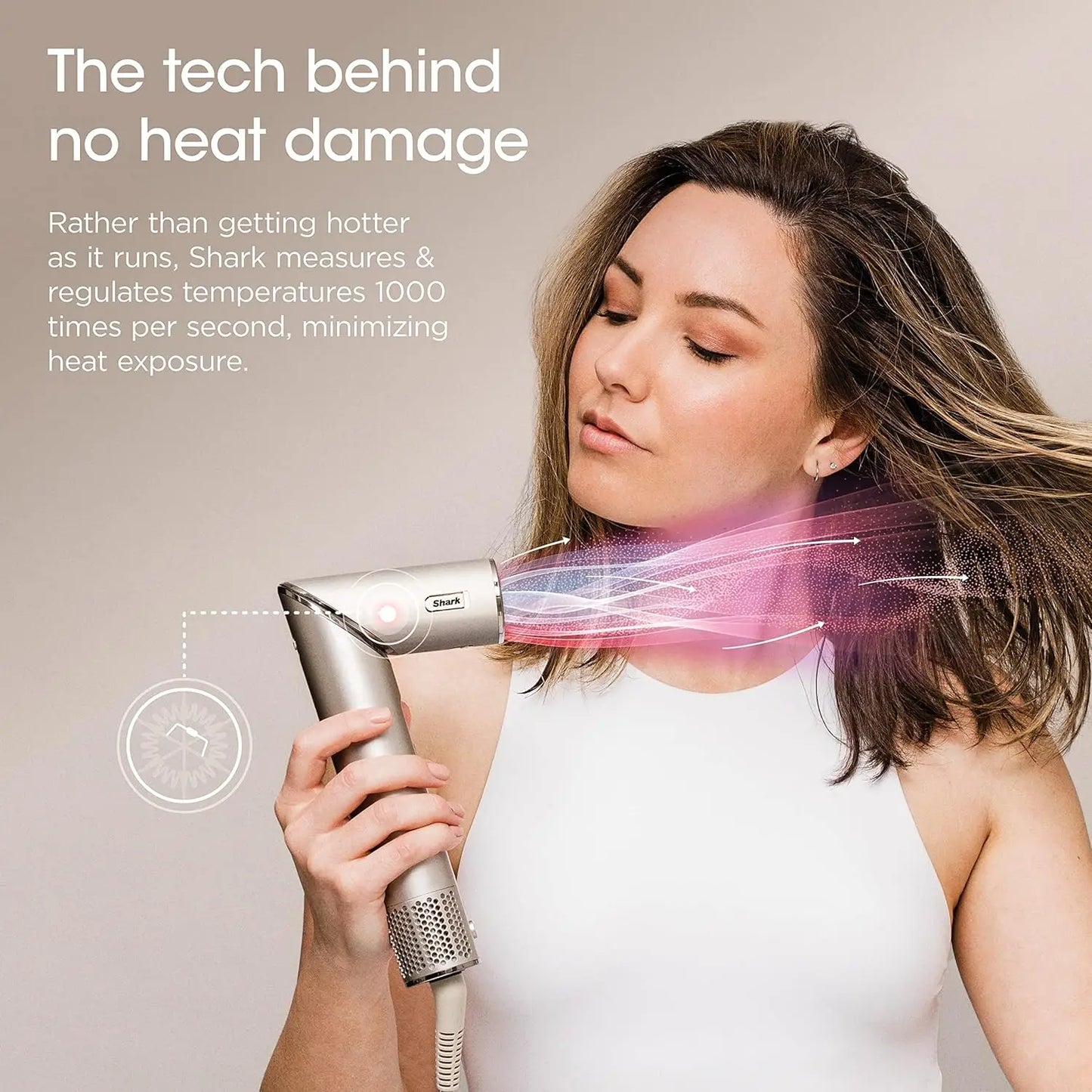 SHARK™ Negative Ion Hair Dryer and Air Styler Wrap
