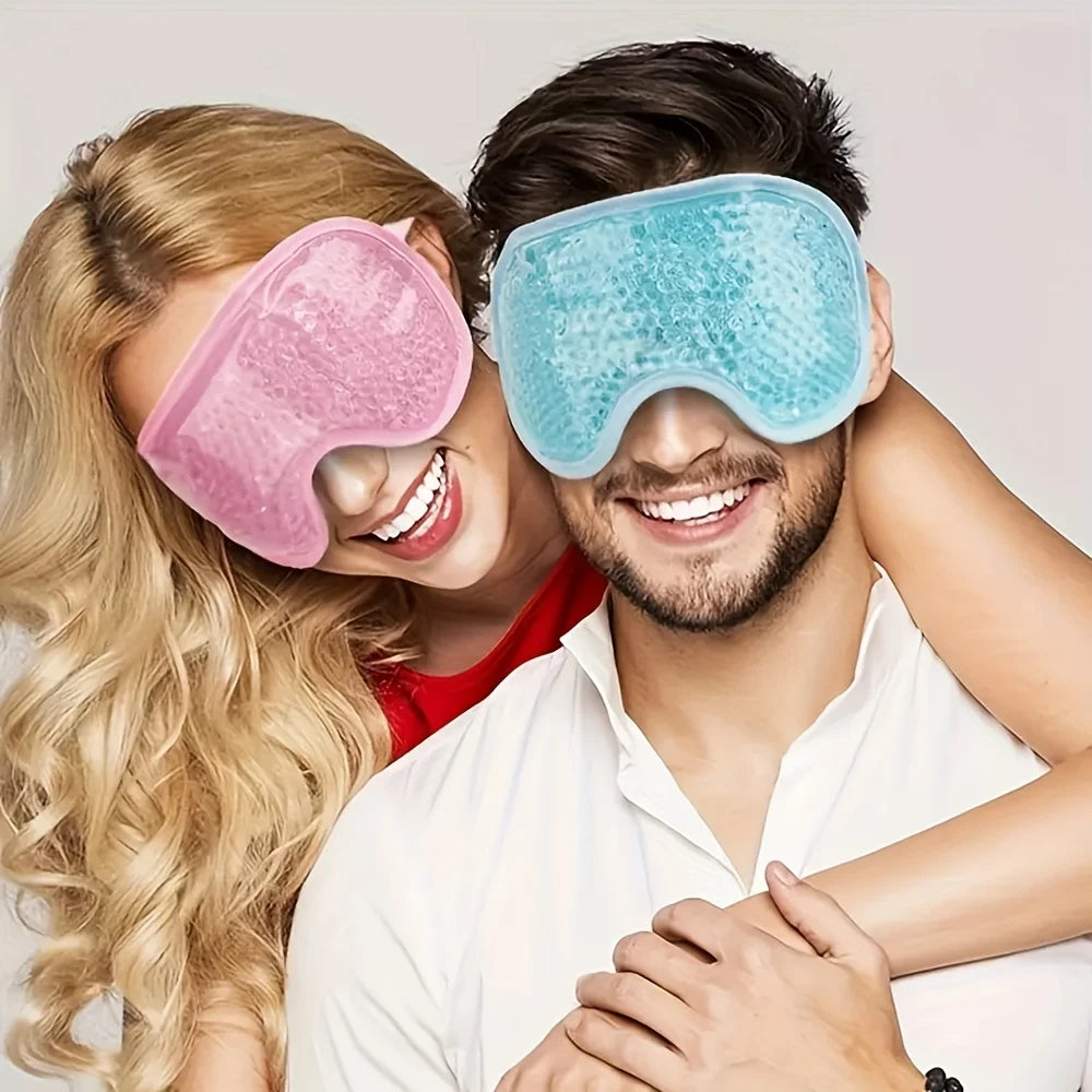 Nucomfy™ Reusable Cooling Gel Eye Mask - Soothe Tired Eyes - SCENICBELLE