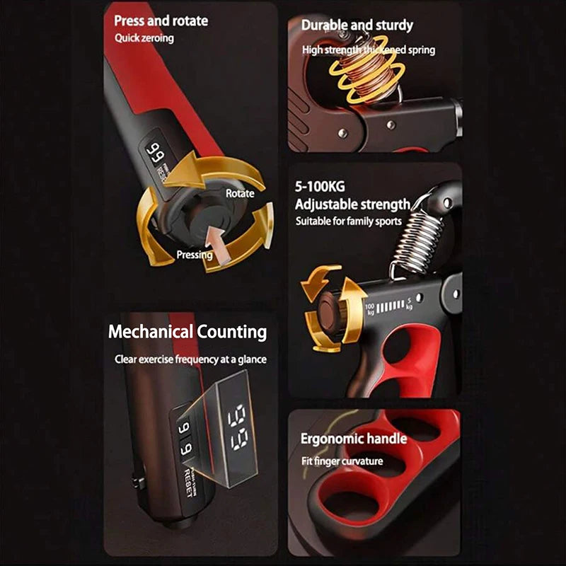 Hand Grip Strengthener Adjustable