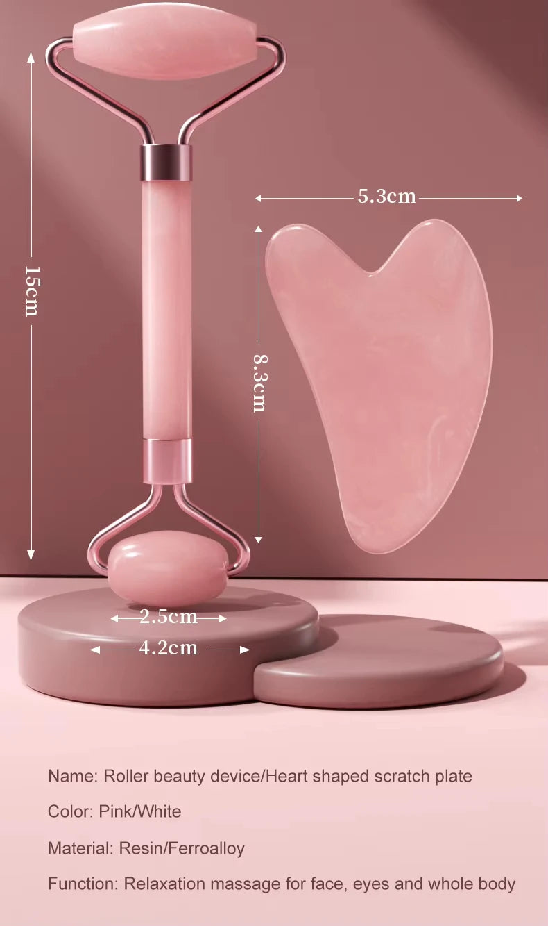 SCENICBELLE™ Jade Roller Gua Sha Massager