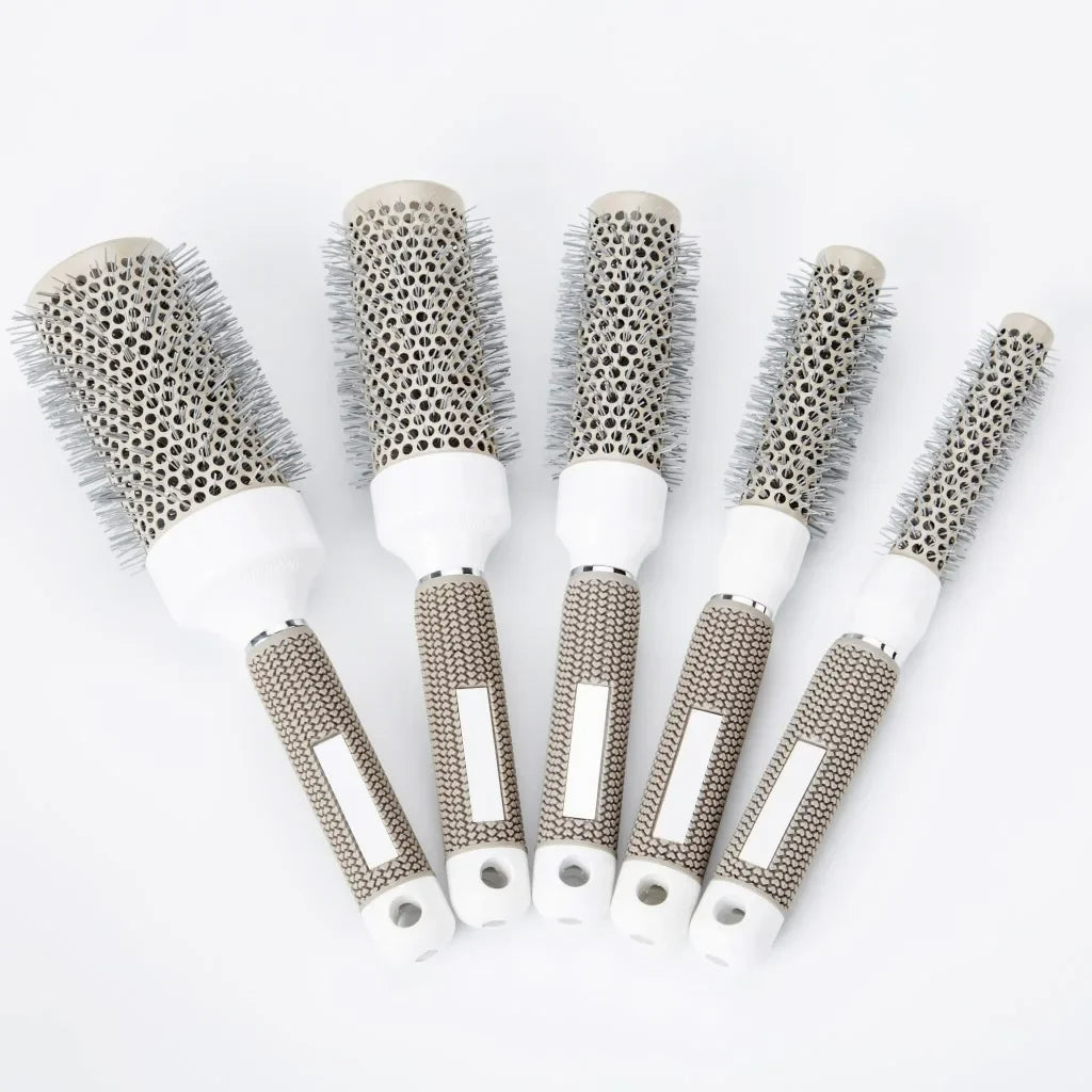 SCENICBELLE™ Multisize Thermal Styling Hair Brush & Curling Comb Set