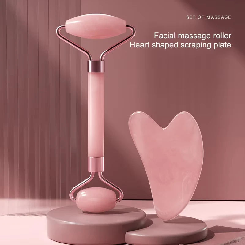 SCENICBELLE™ Jade Roller Gua Sha Massager