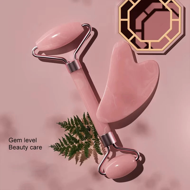 SCENICBELLE™ Jade Roller Gua Sha Massager