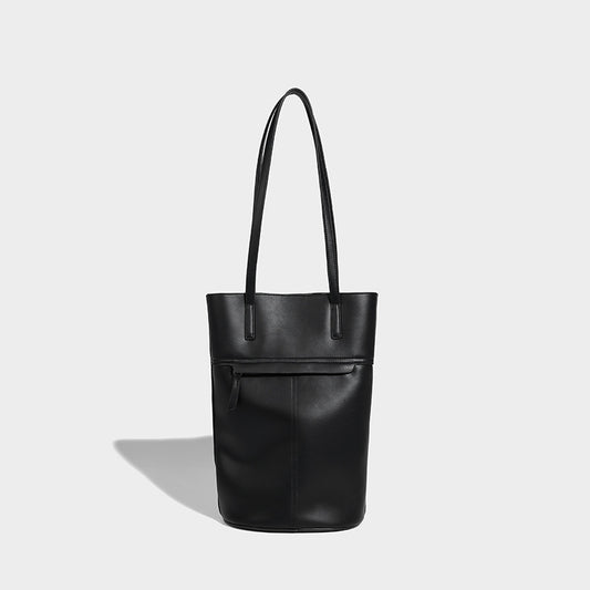 Classic Bucket Tote Leather Shoulder bag