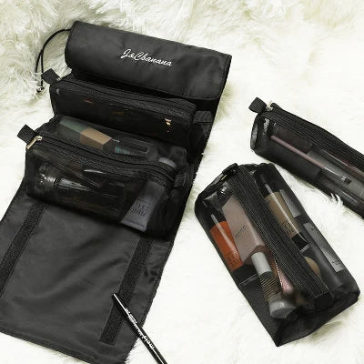 Nucomfy™ 4 In 1 Rollup Cosmetic Bag Toiletry