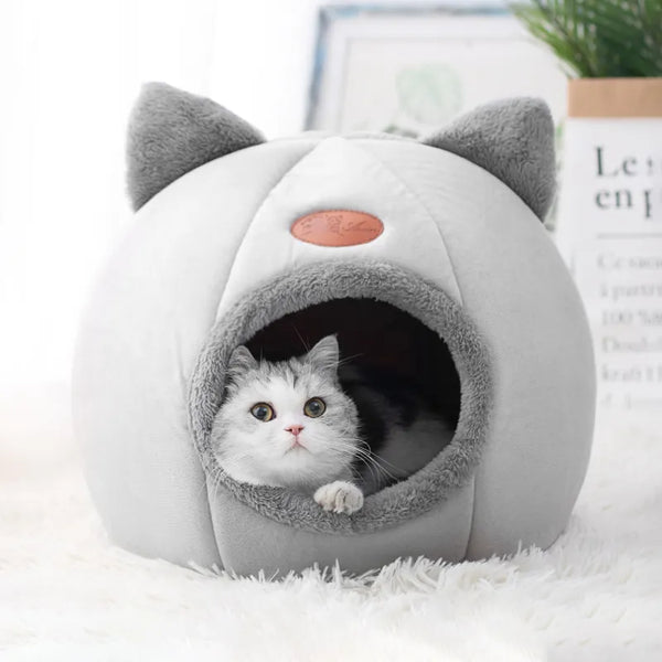 Pets Deep Sleep Winter Cat Bed Pets Tent Indoor Cama Gato