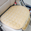 Flocking Cloth Car Seat Cover Warm Plush Front Rear Winter Auto Seat Cushion Car interiors For sedan SUV MPV