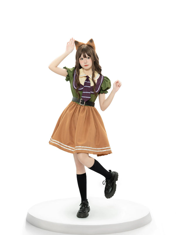 Zootopia Halloween Cosplay Costume Comic-Con Rabbit Judy Officer Judy Full Set Dress