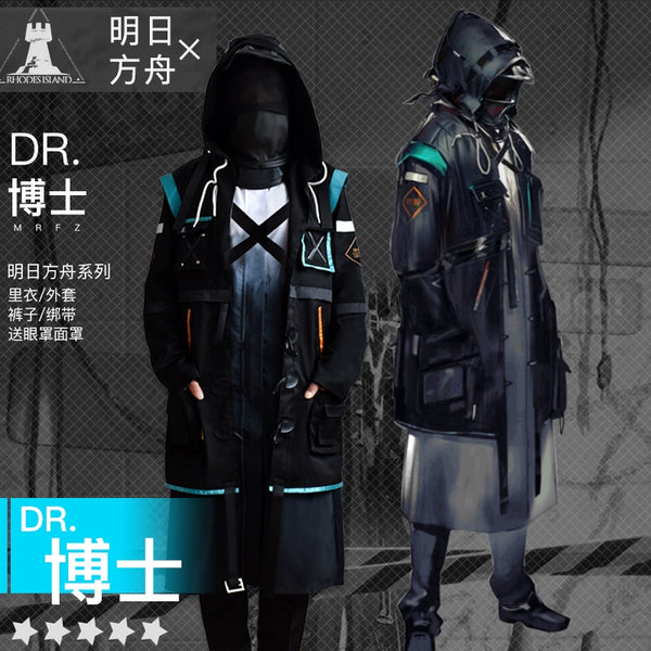 Tomorrow Ark Cos Costume Doctor Coat Knife Tower C Suit Dr. Rodedao Cos Costume Anime Cosplay Costume