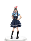 Zootopia Halloween Cosplay Costume Comic-Con Rabbit Judy Officer Judy Full Set Dress