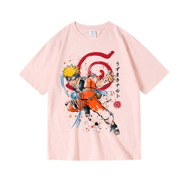 Naruto Naruto Kakashi Sasuke Short Sleeve Anime