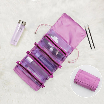 Nucomfy™ 4 In 1 Rollup Cosmetic Bag Toiletry