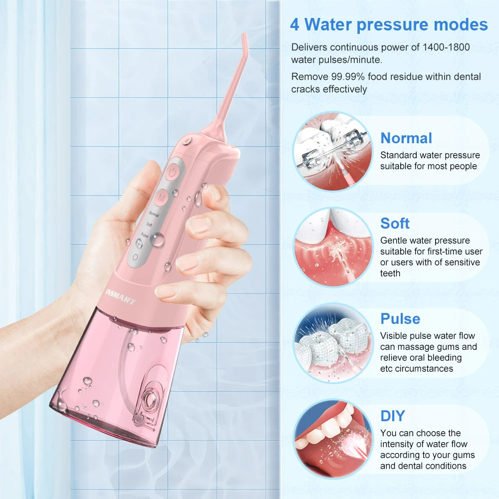 Nucomfy™ Oral Irrigator Dental Water Flosser