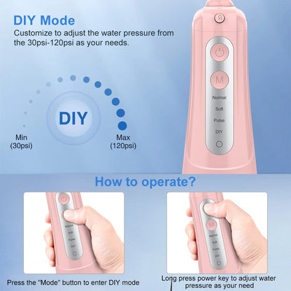 Nucomfy™ Oral Irrigator Dental Water Flosser