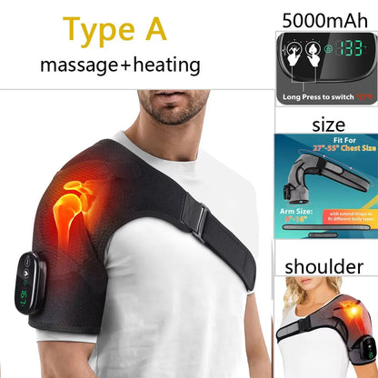 Nucomfy™ Electric Shoulder Massager and Muscle Relaxer Belt