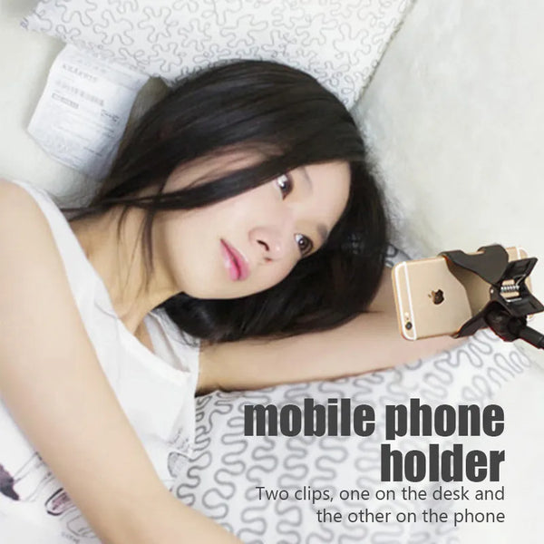 Hands-Free Solution Mobile Phone Holder Flexible Arm Portable Phone Holder, Smartphone Stand