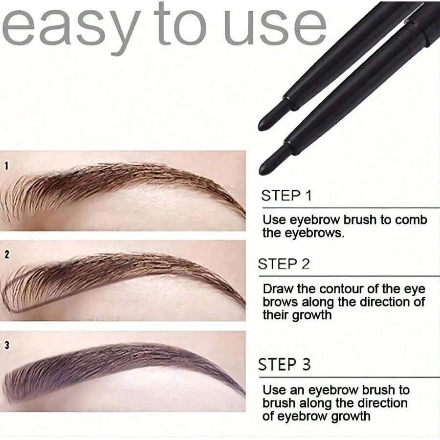 Eyeliner Pencil Waterproof Sweat-Proof Black  5 Pack