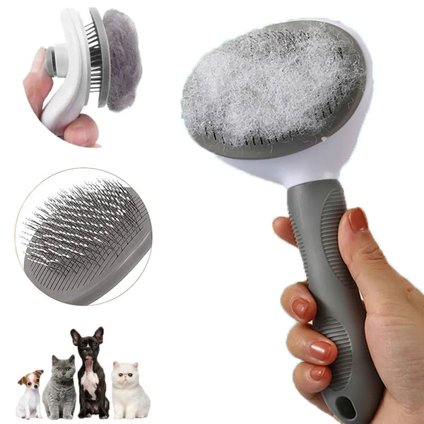 Pet care Hair Remover Brush Stainless Steel Beauty Massage Comb For Pets