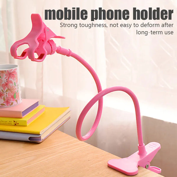 Hands-Free Solution Mobile Phone Holder Flexible Arm Portable Phone Holder, Smartphone Stand