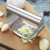 Curved Stainless Garlic Press