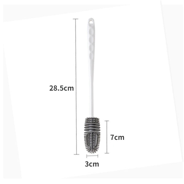 Silicone Long-Handle Bottle Cleaning Brush