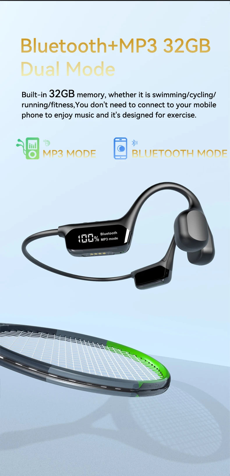 Swimming Wireless Earphone Headphones