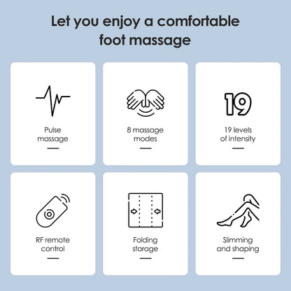 EMS Foot Massager Pad with Remote Control