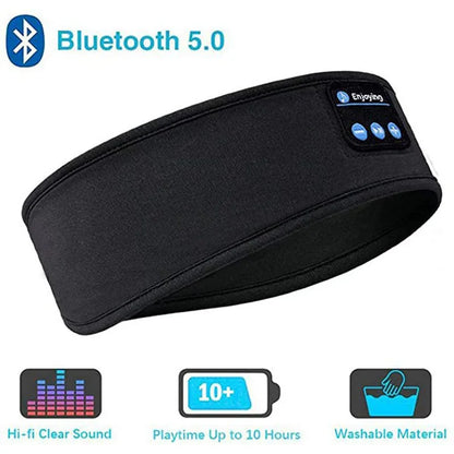 Eye Mask with Wireless Bluetooth Headset Headband