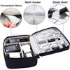 Portable Digital Storage Bag: Waterproof Cable Organizer Pouch for Electronics Devices and Accessories
