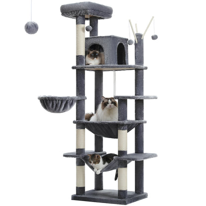 PetJiggle™ Multilevel Large Cat Tree House