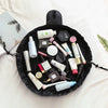 Women's Drawstring Cosmetic Bag - Travel Makeup Organizer Pouch with Waterproof Toiletry Case.