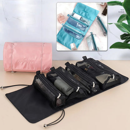 Nucomfy™ 4 In 1 Rollup Cosmetic Bag Toiletry