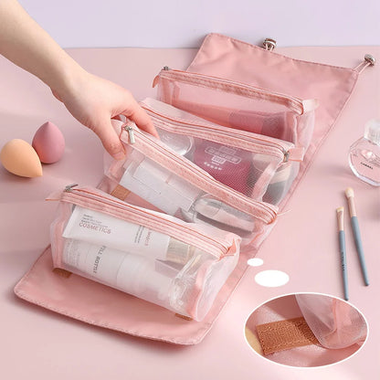 Nucomfy™ 4 In 1 Rollup Cosmetic Bag Toiletry