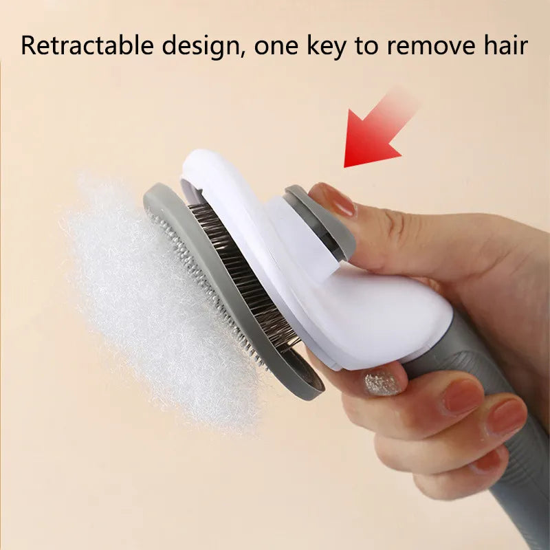 Pet care Hair Remover Brush Stainless Steel Beauty Massage Comb For Pets