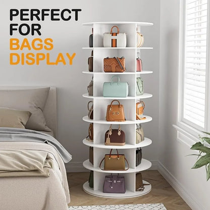 Rotating Shoe Rack 360 Degree 7 Layers