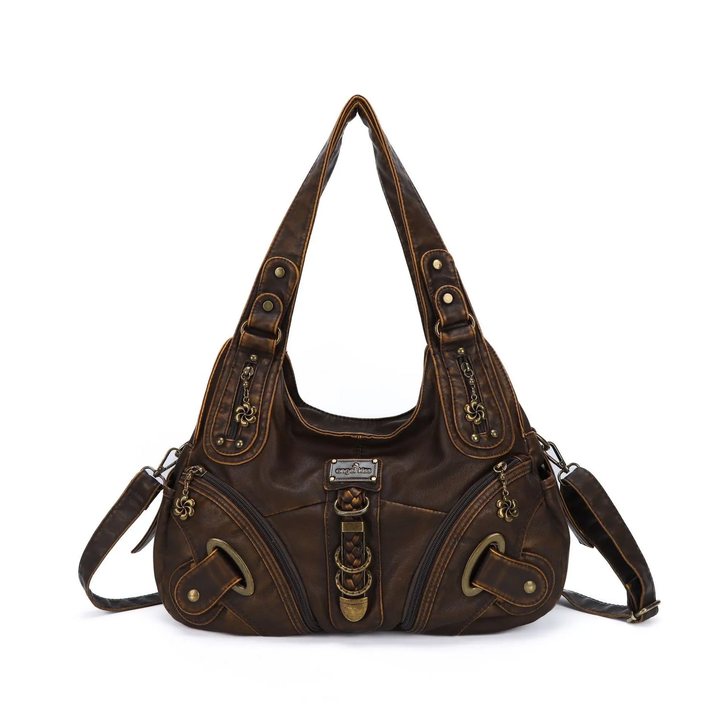 Women Leopard Hobos Tote Bag