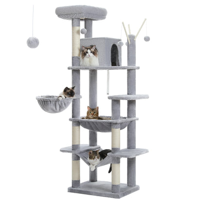 PetJiggle™ Multilevel Large Cat Tree House