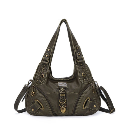 Women Leopard Hobos Tote Bag