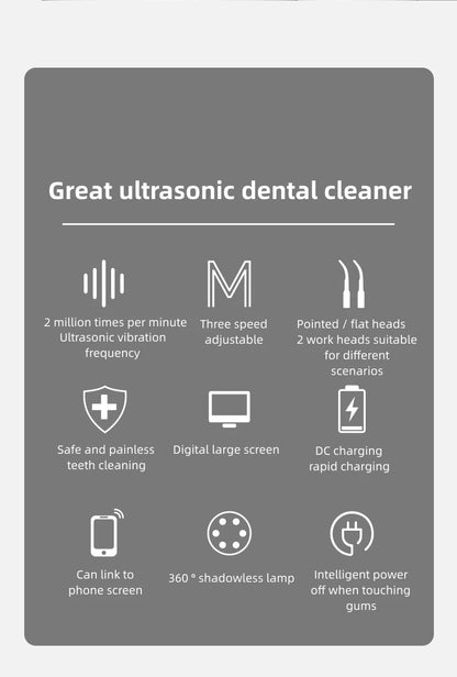 Nucomfy™ Visual Ultrasonic Dental Calculus Remover