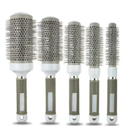 SCENICBELLE™ Multisize Thermal Styling Hair Brush & Curling Comb Set
