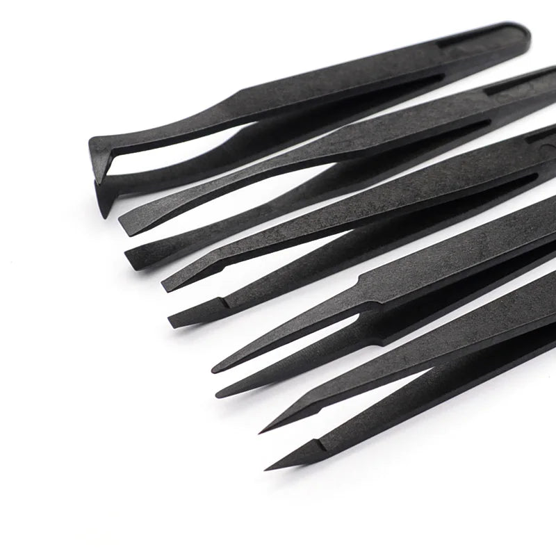 Nucomfy™ Anti-static Plastic Tweezer 5pcs/set