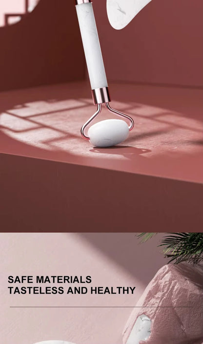 SCENICBELLE™ Jade Roller Gua Sha Massager