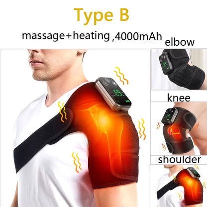 Nucomfy™ Electric Shoulder Massager and Muscle Relaxer Belt