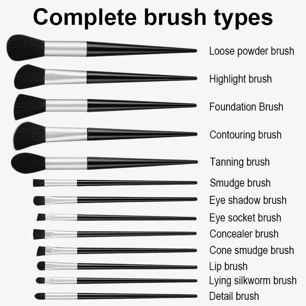Elevate Your Makeup Game: The Ultimate 8-20Pcs Makeup Brushes Set