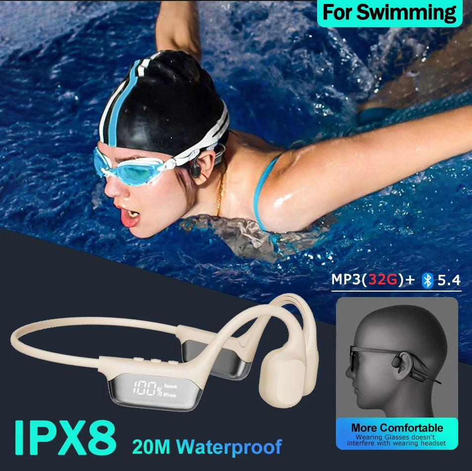 Swimming Wireless Earphone Headphones